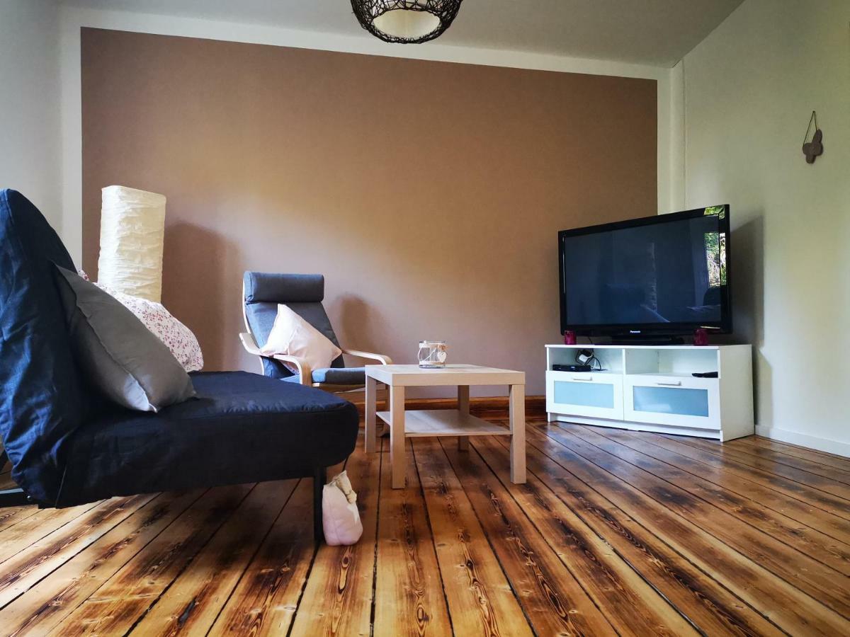 Landidylle Mertensdorf - Ferienwohnung Triglitz Dış mekan fotoğraf