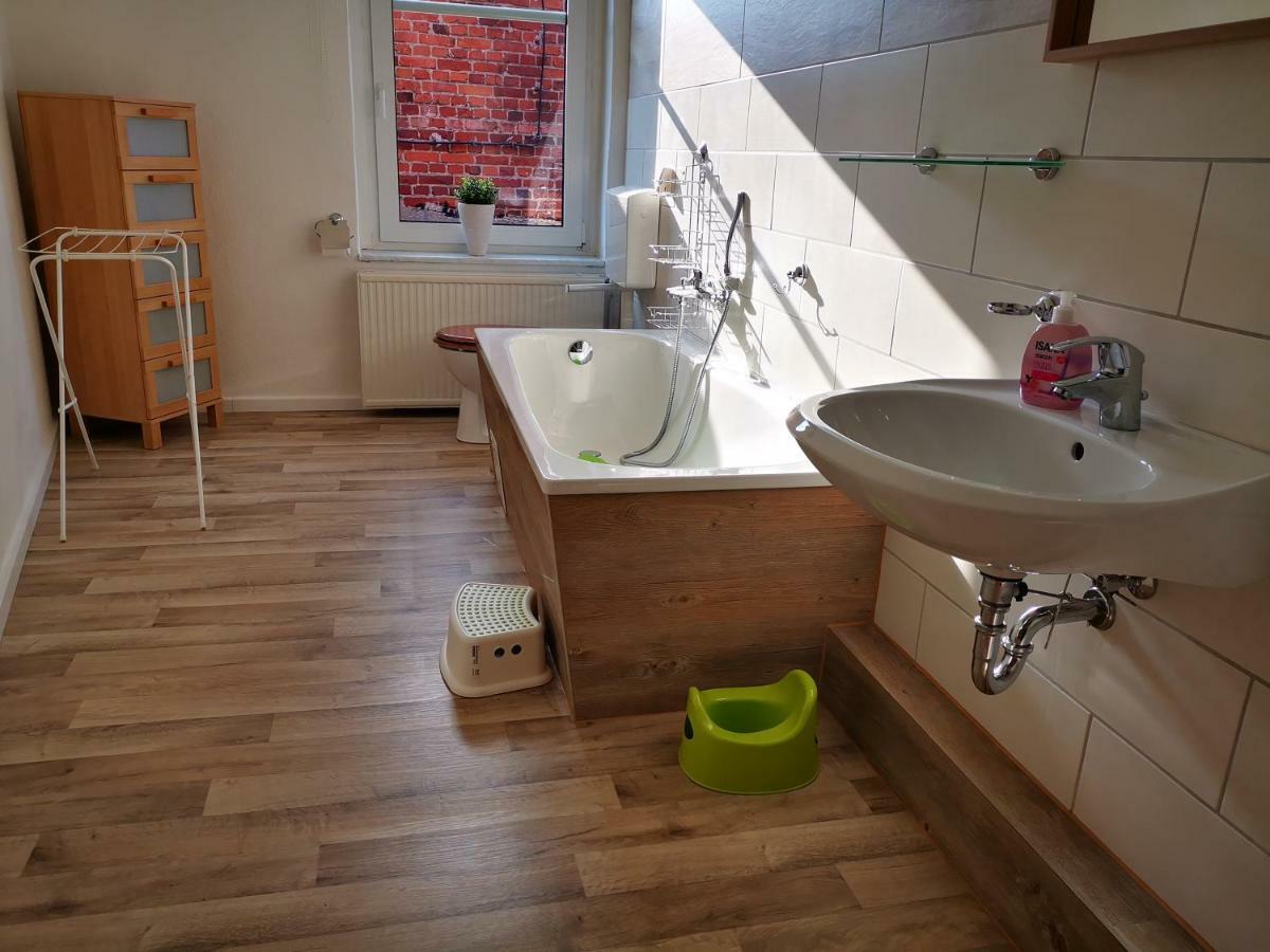 Landidylle Mertensdorf - Ferienwohnung Triglitz Dış mekan fotoğraf